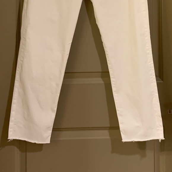 Frank & Eileen Wicklow The Italian Chino Performance Twill in White Pants Size 8 - Picture 10 of 15